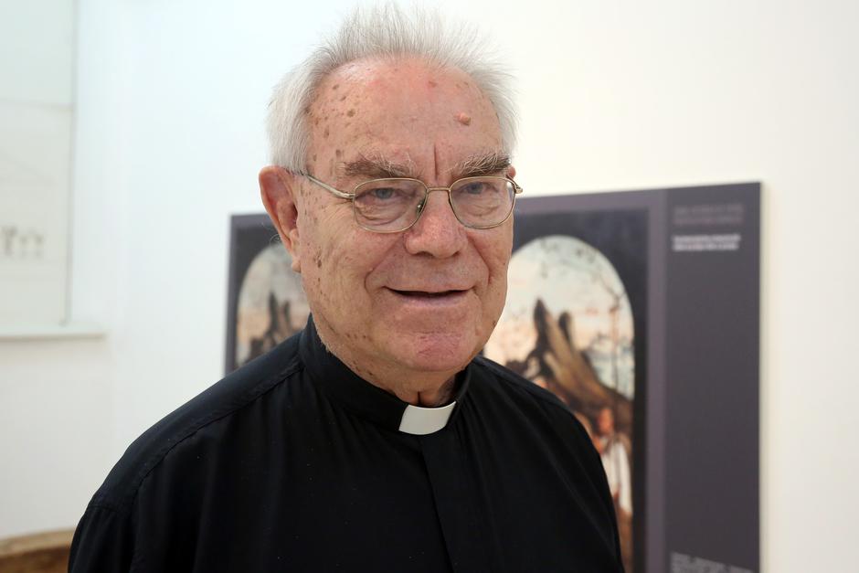 Don Pavao Kero, ravnatelj Stalnog postava crkvene umjetnosti u Zadru | Author: Duško Jaramaz/Pixsell