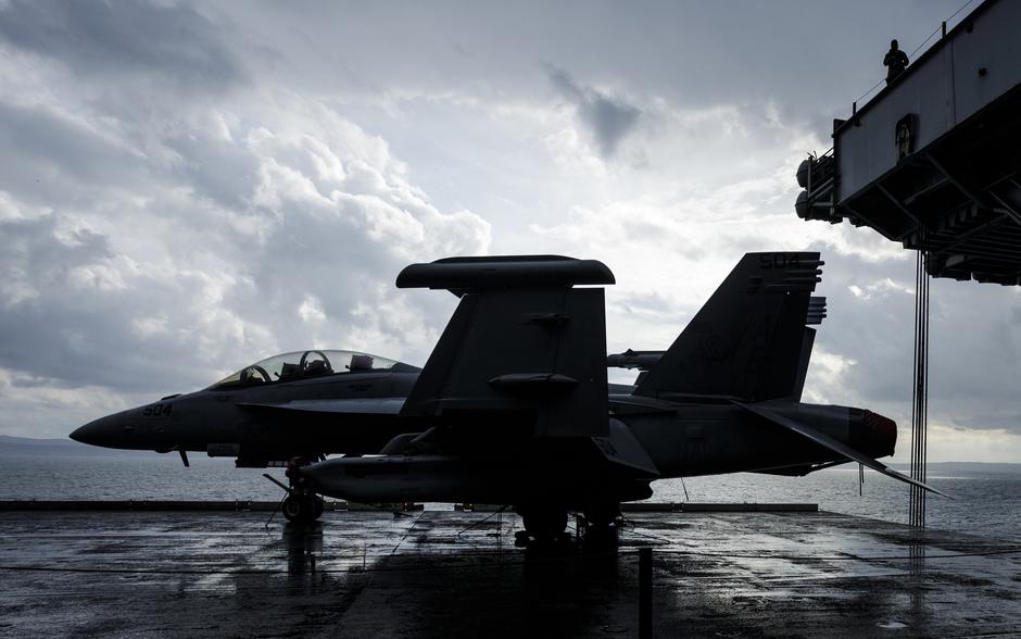 Američki nosač aviona Harry S. Truman u splitskoj luci | Author: Milan Sabic/PIXSELL