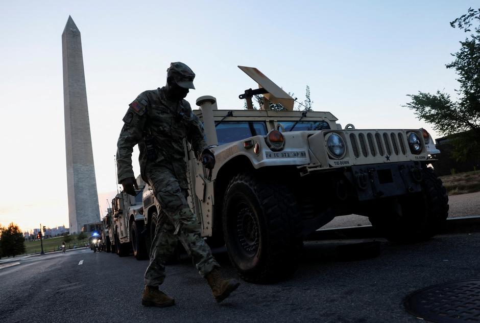 U.S. President Trump's deploys the National Guard and federalize the Metropolitan Police Department in Washington | Author: Jonathan Ernst