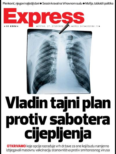 Vladin tajni plan protiv sabotera cijepljenja