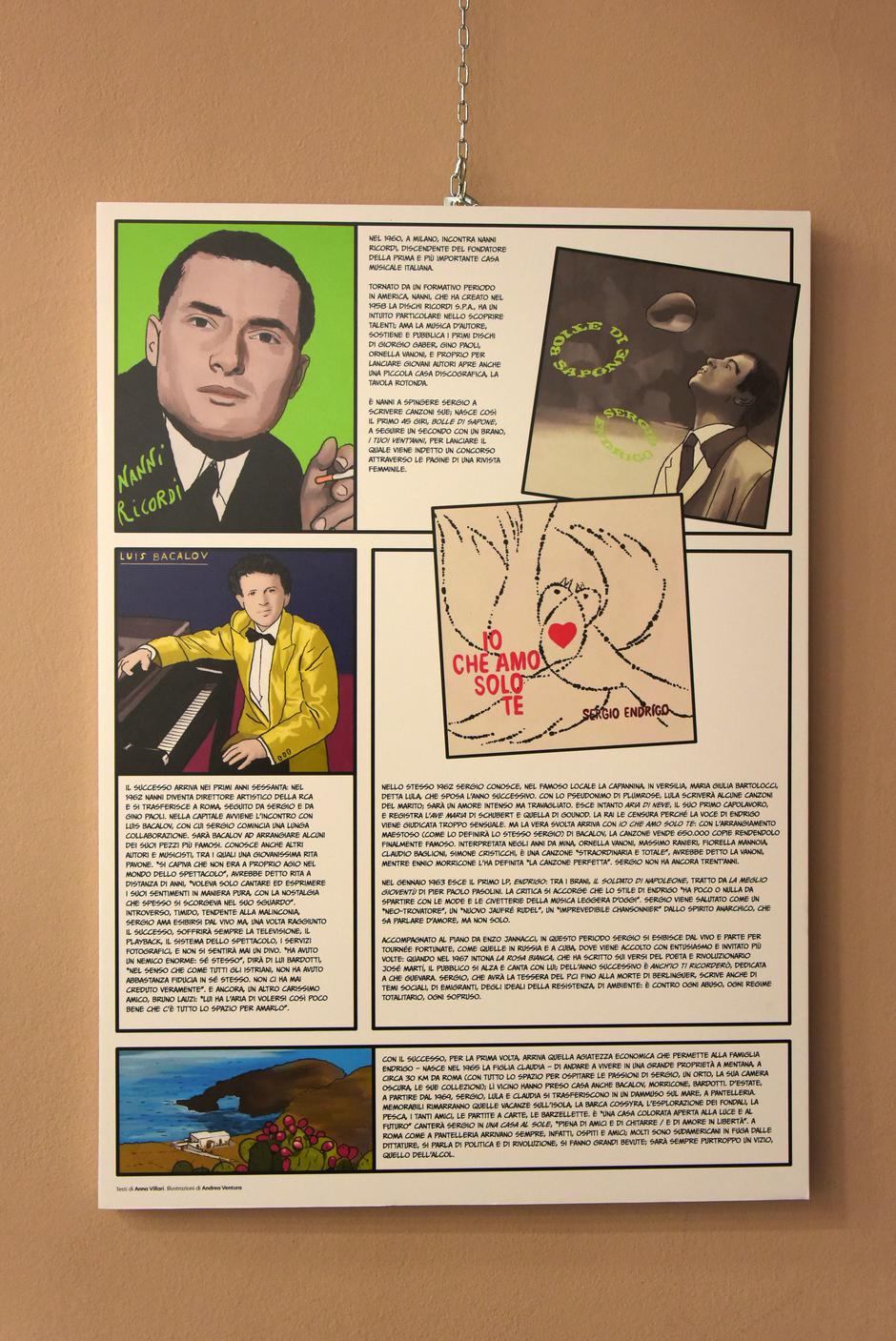 24sata Pula: Izložba posvećena Sergiu Endrigu | Author: Sasa Miljevic