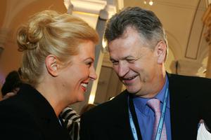 Miomir Žužul i Kolinda Grabar Kitarović