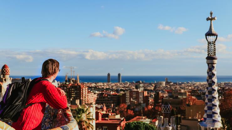 Turist u Barceloni