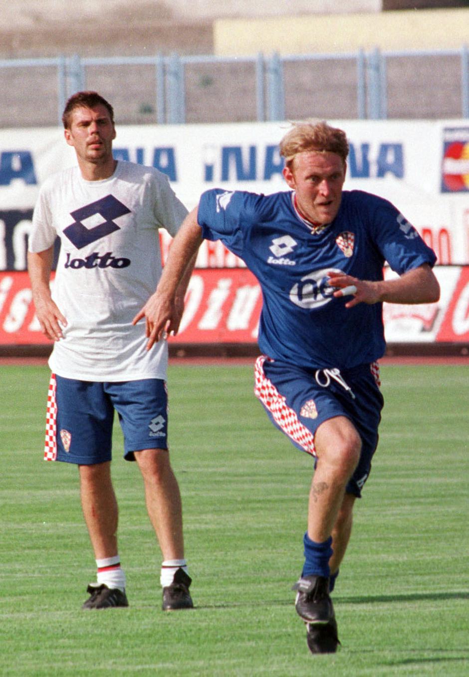 Pore?: Trening Hrvatske nogometne reprezentacije, 1998.  | Author: Robert Anic/HISTORY I/C