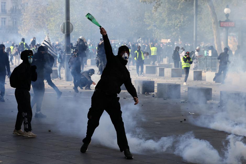 Nationwide protests in France against the cost of living | Author: Jack Taylor