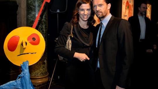 Davor Vugrinec sa suprugom na izložbi Joan Miro: remek-djela iz Fundacije Maeght