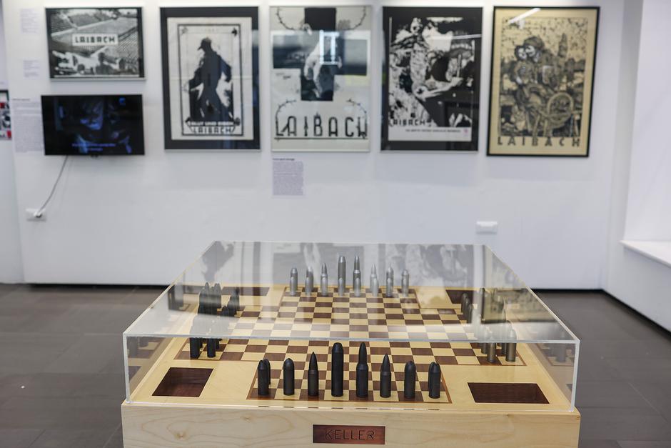 24sata Zagreb: Izložba "Laibach: Dvorana zrcala 1980. - 1995." | Author: Goran Stanzl/PIXSELL