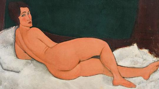Nu couché (sur le côté gauche)