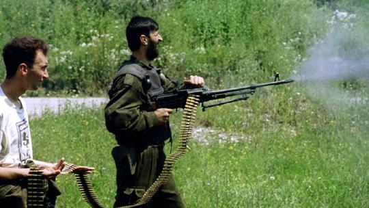 Srpski vojnici u Srebrenici