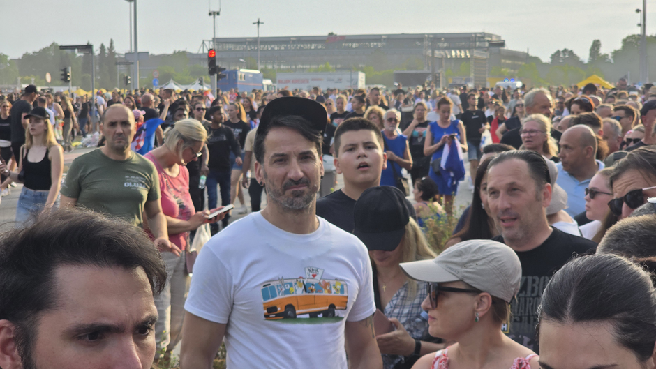 Zagreb: Marin Miletić čeka na ulazak na Hipodrom na koncert Thompsona | Author: Hrvoje Kostelac/PIXSELL