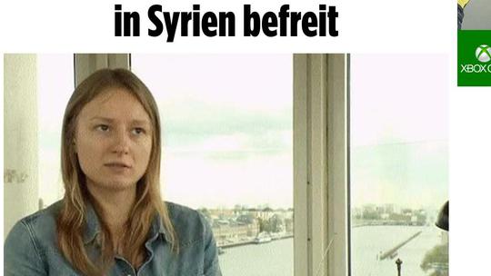 Stranica s Das Bilda, vijest o Janini Findeisen