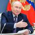 Russian President Vladimir Putin meets with members of the Delovaya Rossiya (Business Russia) National Public Organisation, via video link in Moscow