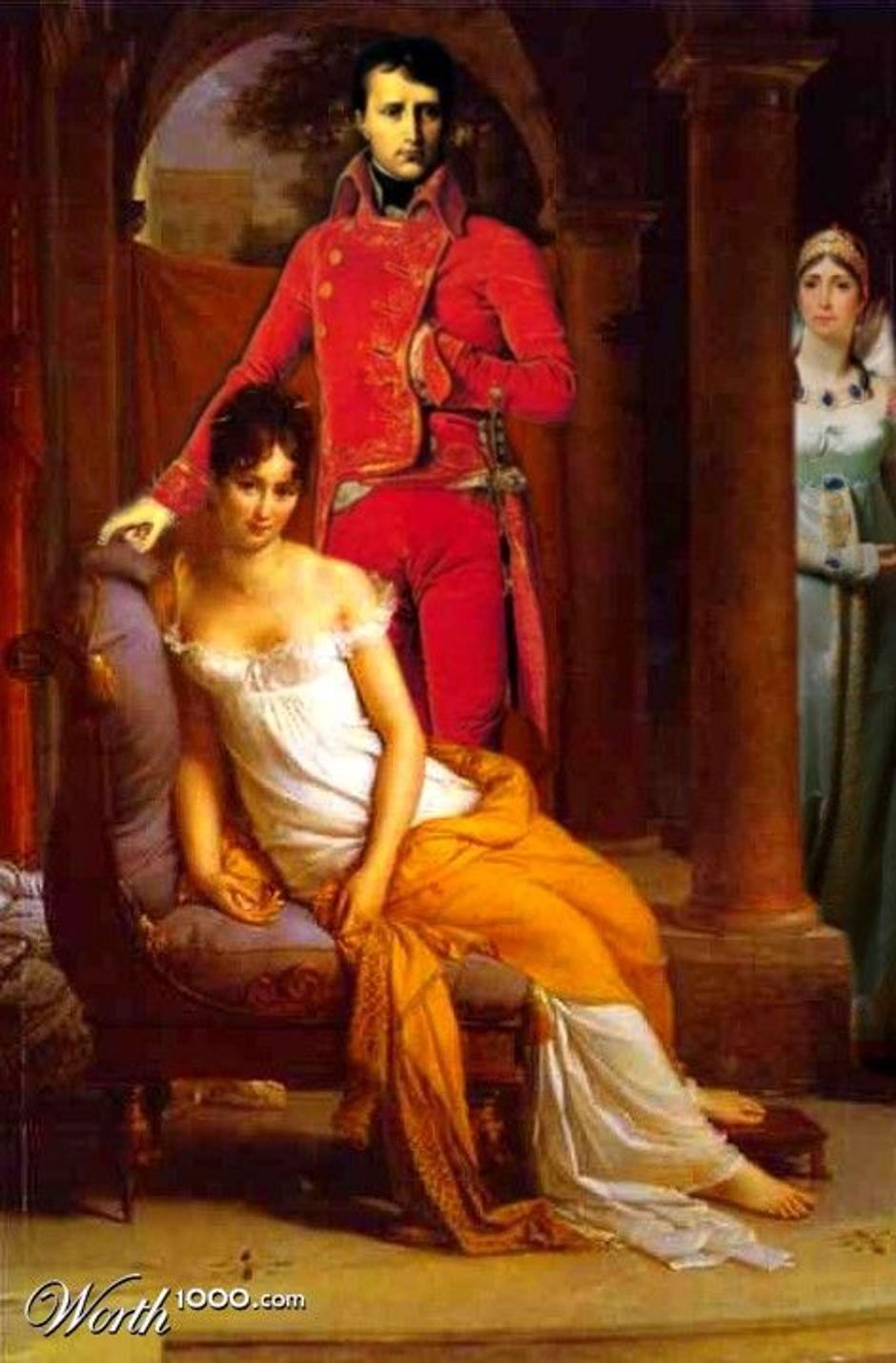 Napoleon i žena Josephine | Author: Pinterest