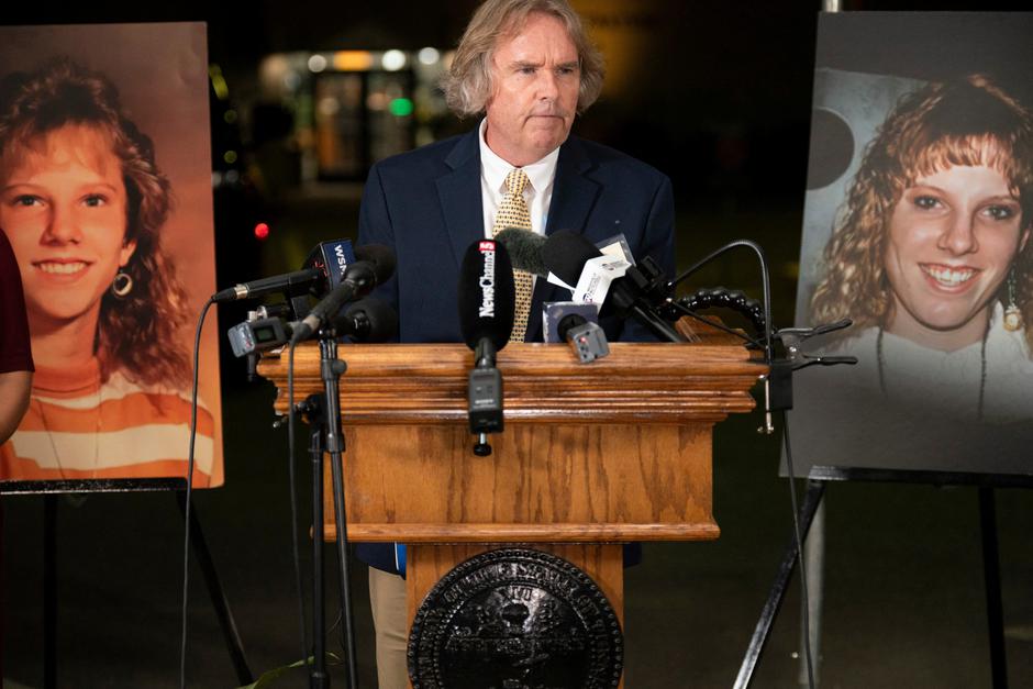 Witness John North with WBIR recounts the planned execution of Christa Pike at Riverbend Maximum Security Institution | Author: DENNY SIMMONS / THE TENNESSEAN