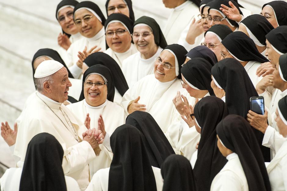 Časne sestre na audijenciji sa papom Franjom | Author: ©MASSIMILIANO MIGLIORATO/IPA/PIXSELL