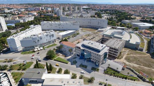 Pogled na Zadar iz zraka