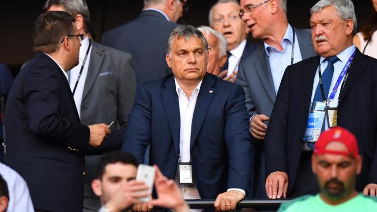Viktor Orban na nogometnoj utakmici