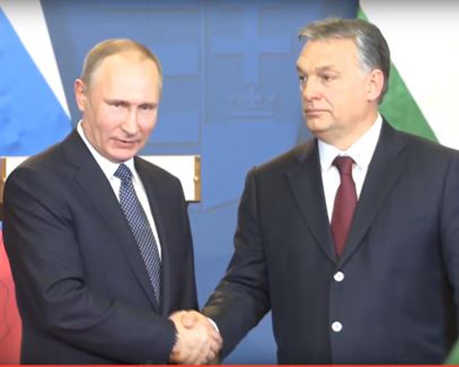 Vladimir Putin i Viktor Orban | Author: YouTube screenshot
