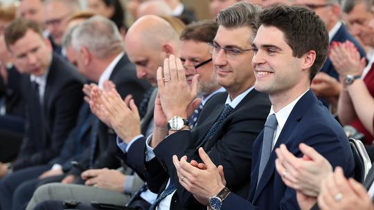 Andrej Plenković i Karlo Ressler
