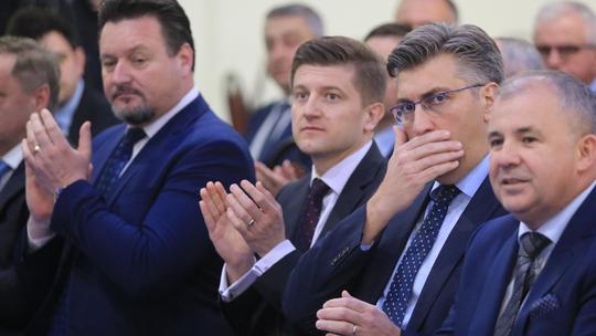 Zdravko Marić i Andrej Plenković