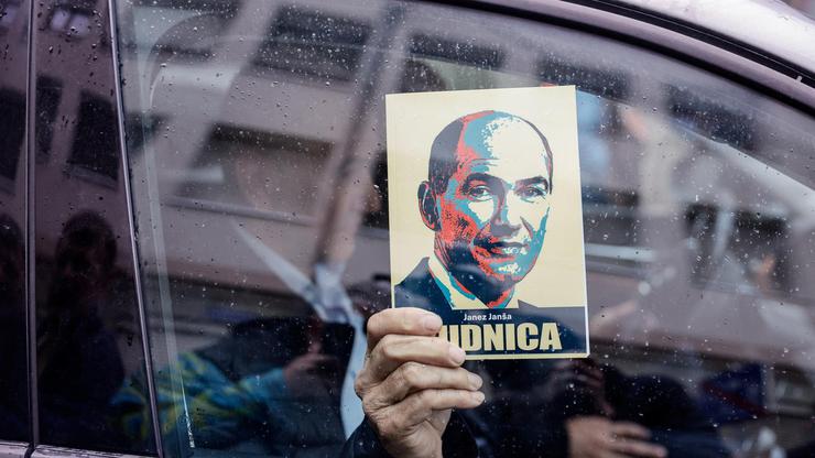 Slovenia's former Prime Minister Jansa expected to receive a verdict for corruption charges, in Celje