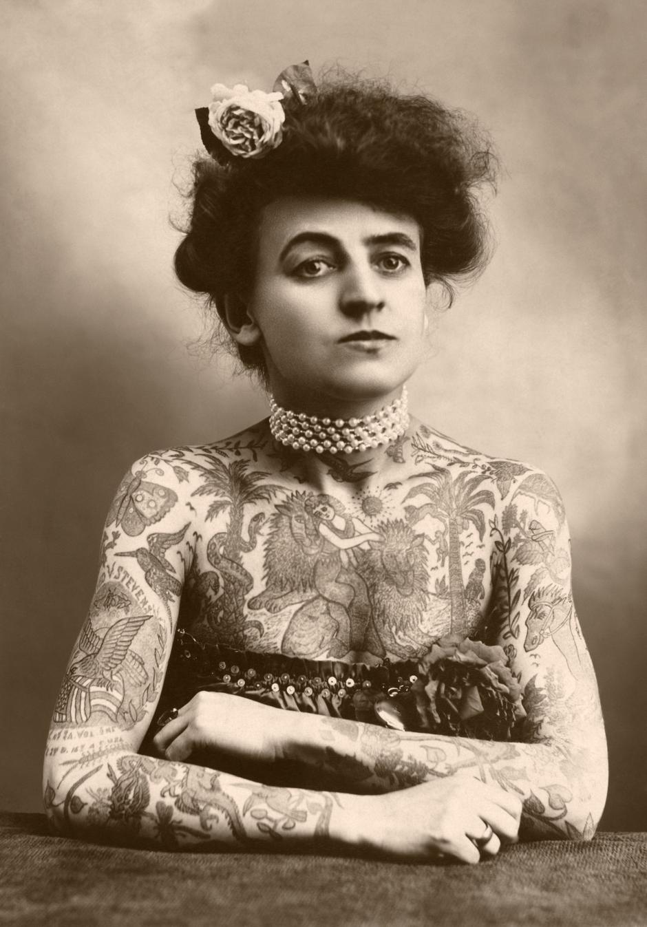 Maud Wagner, tattoo artiste | Author: Profimedia