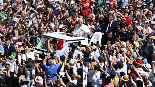 Pope Leo XIV Leads Canonization Of Pier Giorgio Frassati And Carlo Acutis - Vatican City