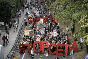 Prosvjed protiv CETA-e