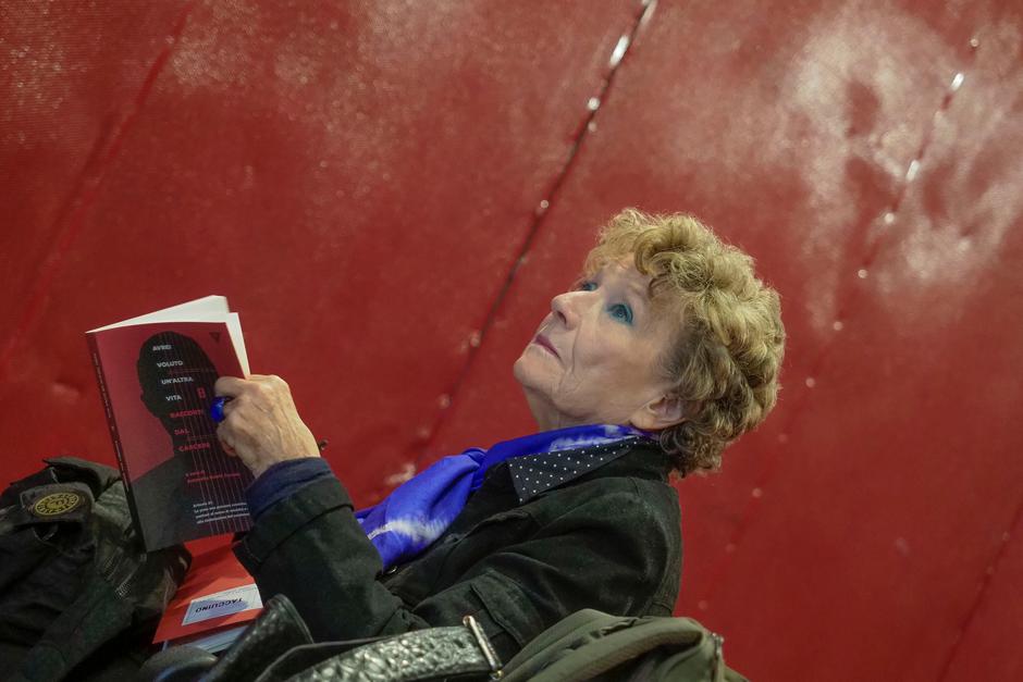 Turin, Italy. 10th May, 2018. Turin. Dacia Maraini at the Book Fair. in the picture: Dacia Maraini Credit: Independent Photo Agency/Alamy Live News | Author: 