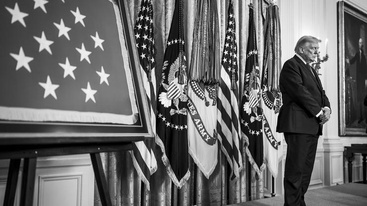 U.S President Donald Trump Holds Medal Of Honor Ceremony