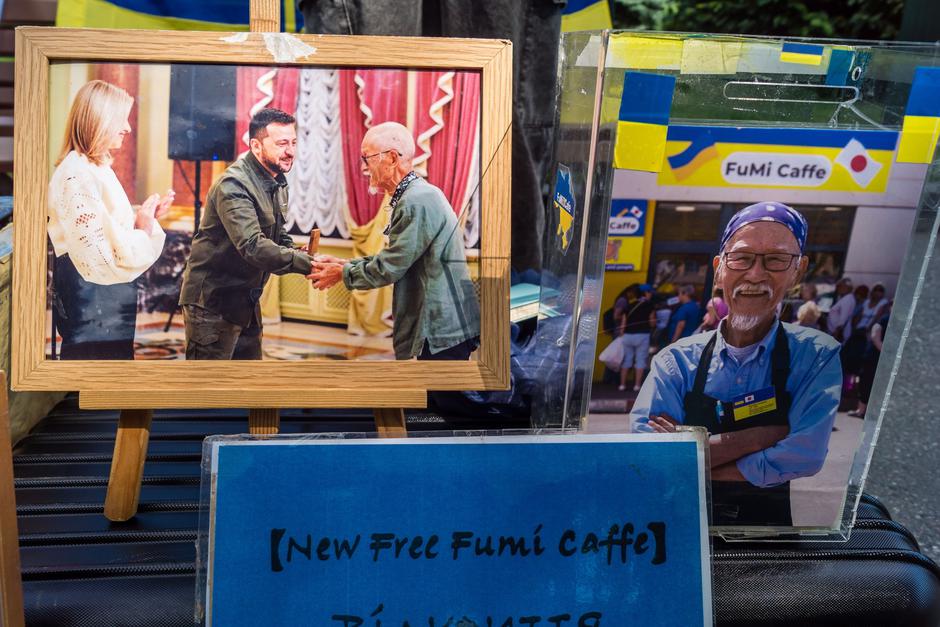 Fuminori Tsuchiko awarded Title of National Legend of Ukraine, Ukraine - 04 Jul 2025 | Author: Profimedia