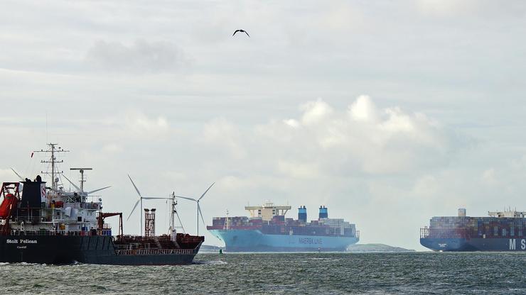 Teretni brod na jedra Maersk Pelican