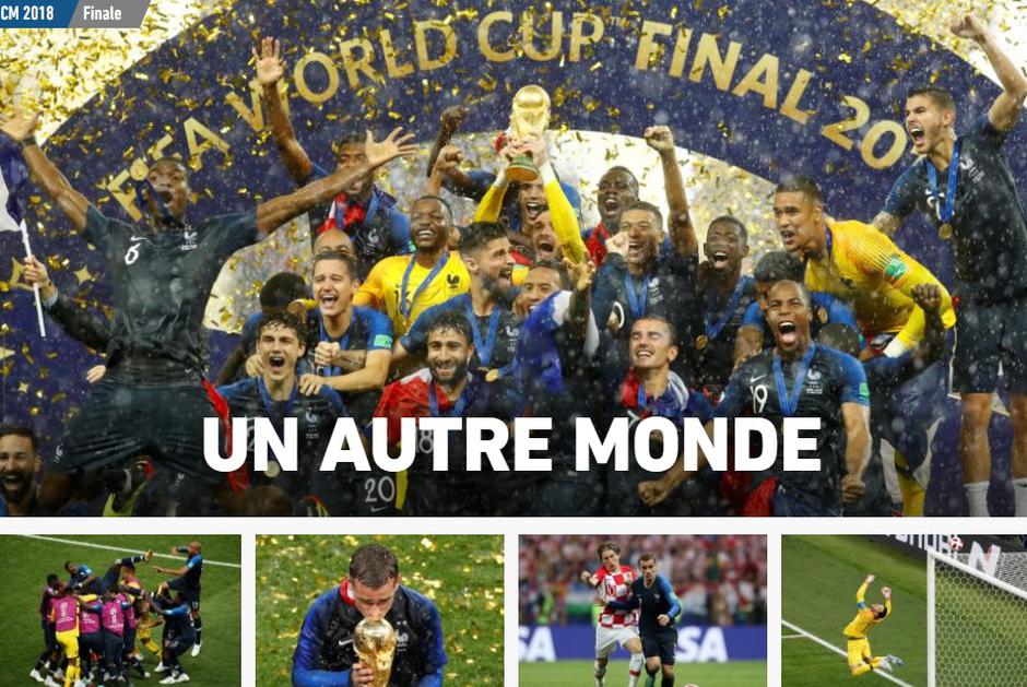 L'Equipe tekst o utakmici Hrvatska Francuska | Author: Screenshot/L'Equipe