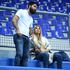 Zagreb: Emil Tedeschi i Nika Perenčević prate utakmicu KK Cedevita Olimpija - KK FMP