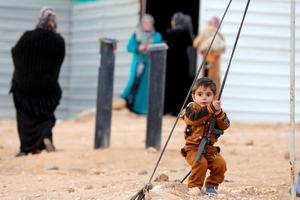 Izbjeglice u kampu u Siriji