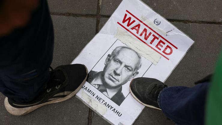 Protest in support of Palestinians, in Paris