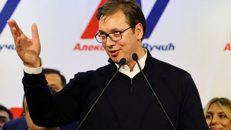 Pobjednički govor Aleksandra Vučića