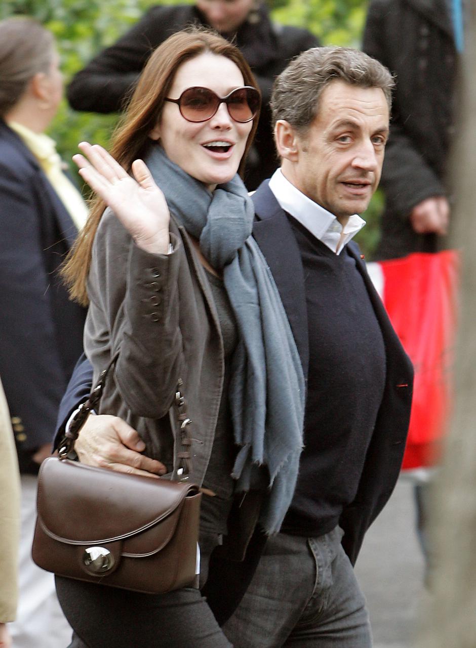 Nicolas Sarkozy i Carla Bruni | Author: Press Association/PIXSELL