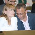 Bruna Esih i Zlatko Hasanbegović u Gradskoj skupštini