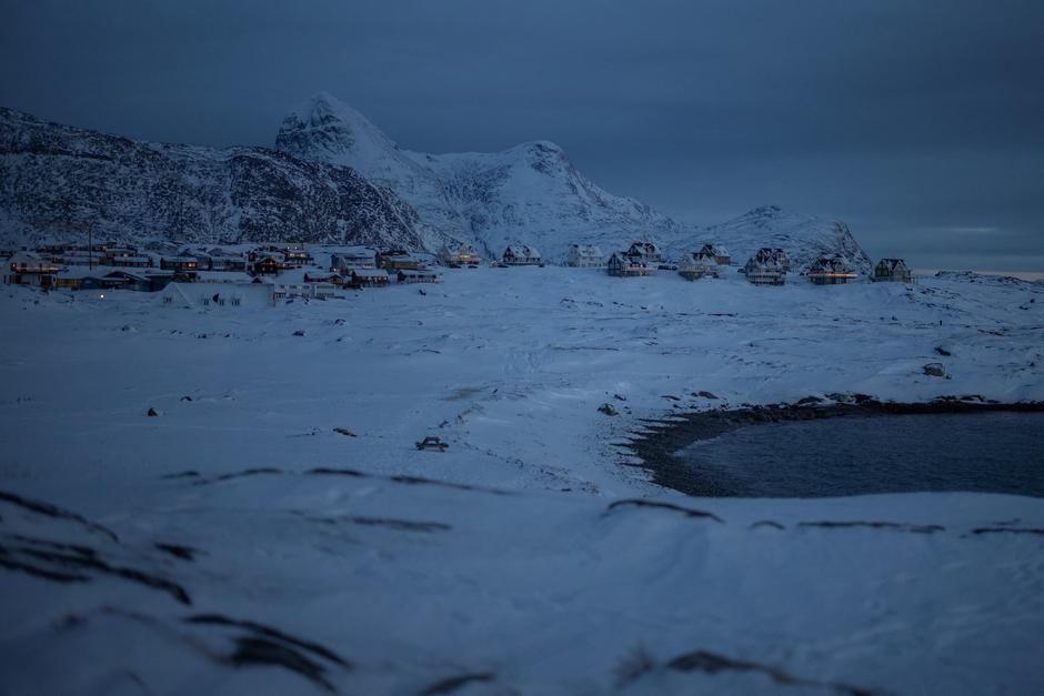 A view of houses in Nuuk on the day of the meeting between top U.S. officials and the foreign ministers of Denmark and Greenland, in Nuuk | Author: Marko Djurica