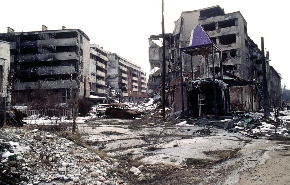 Sarajevo, Grbavica, u ratu