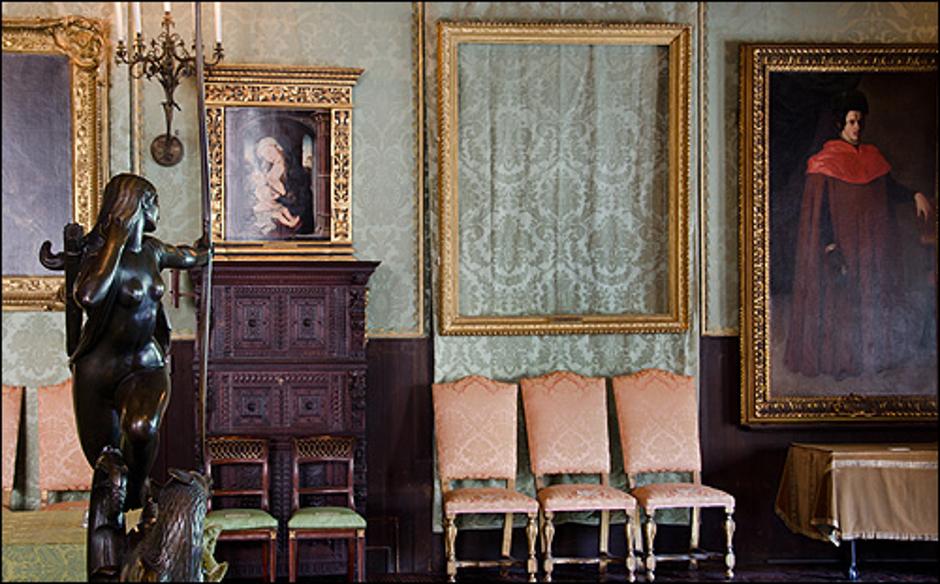 Prazni okviri u muzeju Isabelle Gardener | Author: Wikipedia