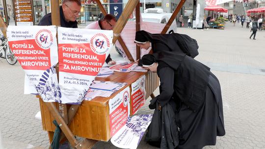 Referendumska inicijativa "67 je previše"