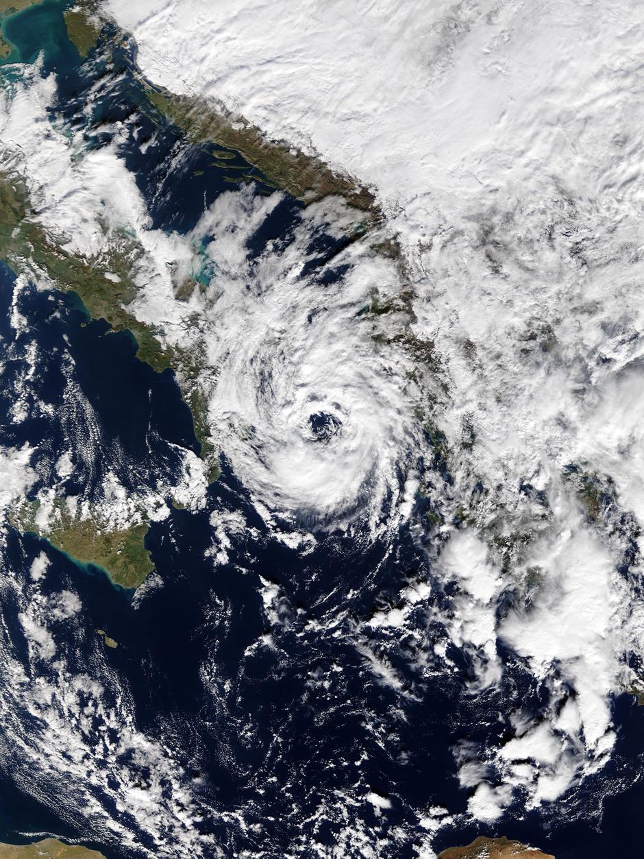 Uragani nad Mediteranom i Jadranom | Author: public domain