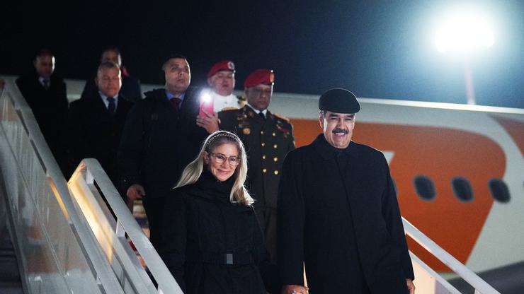 16th BRICS Summit. President of Venezuela Nicolas Maduro arrives in Kazan