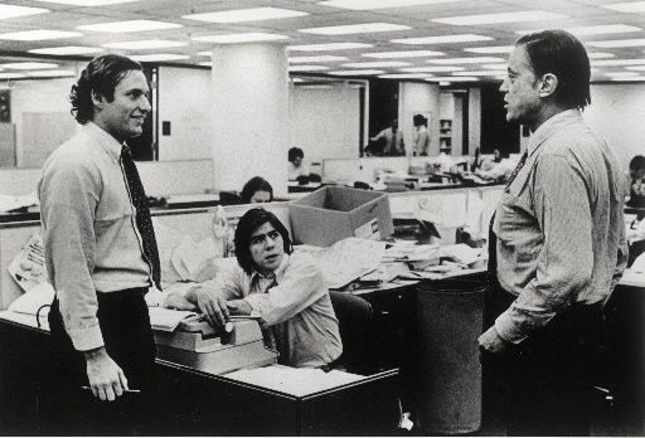 Bob Woodward, Carl Bernstein i Ben Bradley | Author: Pinterest
