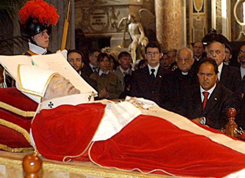 Tijelo pape Ivana Pavla II | Author: Wikipedia