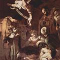 Caravaggio, "Rođenje Krista sa Sv. Franjom i Sv. Lovrom"