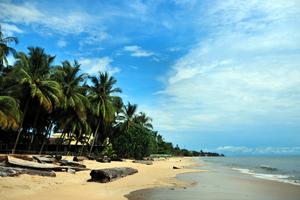 Plaža u Gabonu