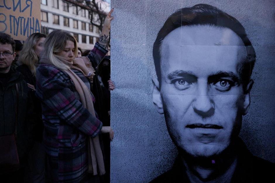 FILE PHOTO: People demonstrate following the death of Russian opposition leader Alexei Navalny, in Warsaw | Author: Dawid Zuchowicz/AGENCJA WYBORCZA